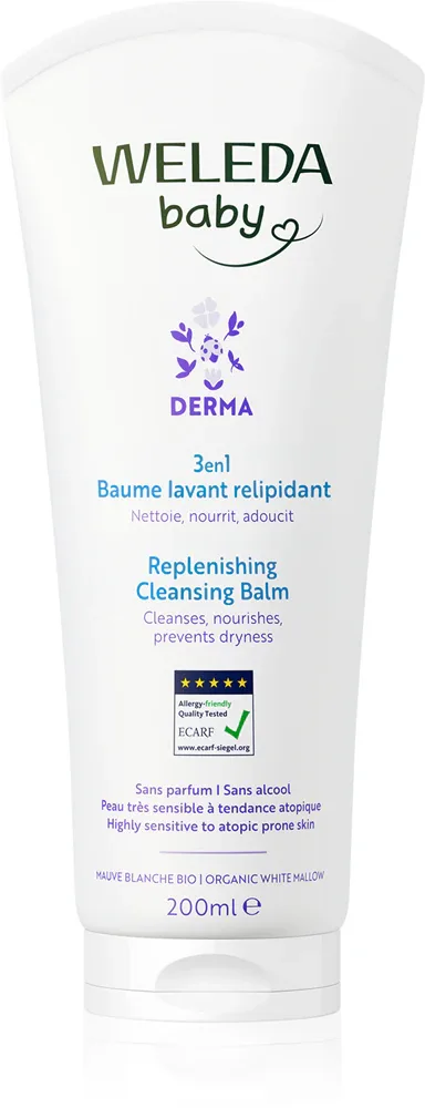 Бальзам для мытья Weleda Baby Derma детский, для чувствительной и атопичной кожи, 200 мл