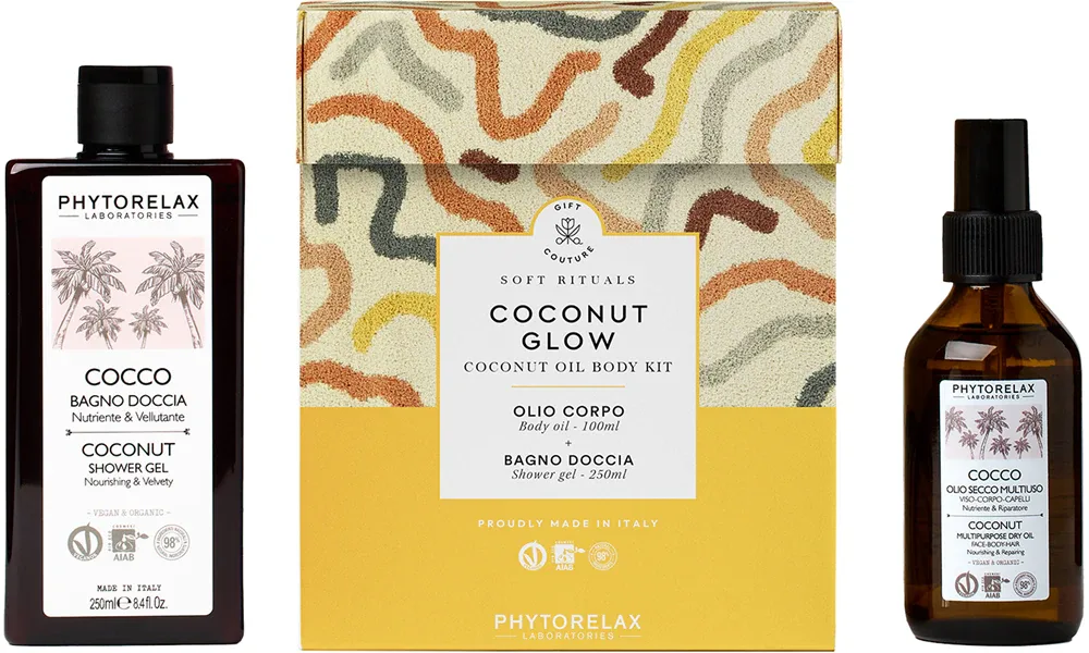 Phytorelax Laboratories Soft Rituals Coconut Glow - в подарочном наборе для тела