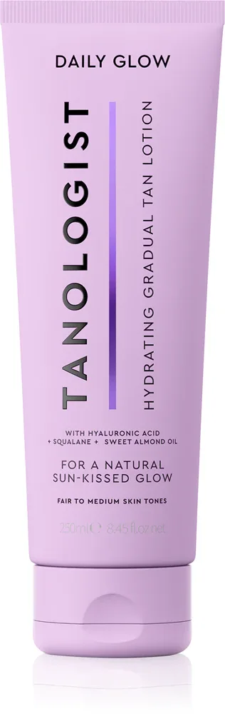 TANOLOGIST Daily Glow - Увлажняющее молочко для тела для постепенного загара Light To Medium, 250 мл