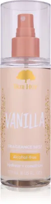 Спрей для тела Tree Hut Vanilla освежающий, с ароматом ванили, 177 мл