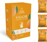 Body Restore Vigor Shower Steamers - Таблетки для душа zapachy Orange, 3 шт — фото 1