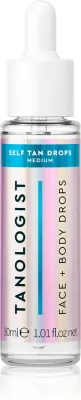 Капли для автозагара TANOLOGIST Self Tan Drops для лица и тела, 30 мл Medium