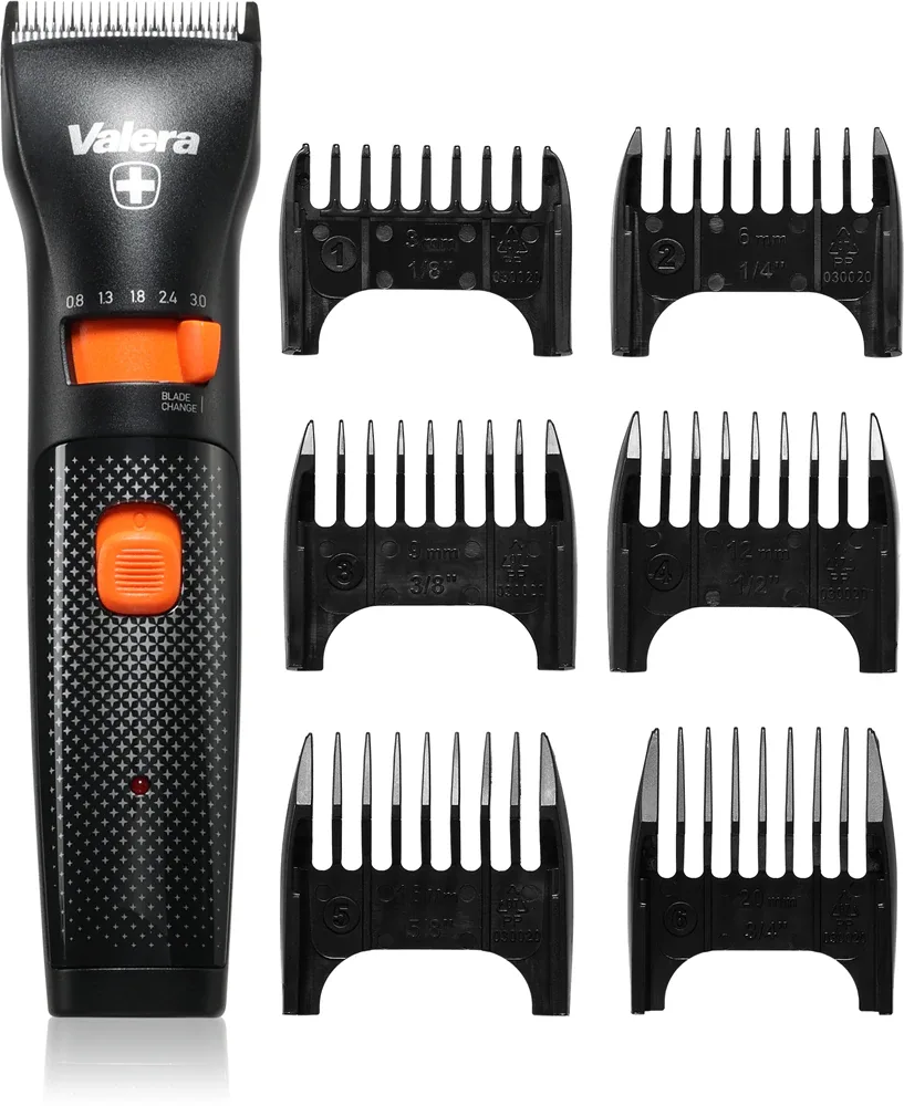 Машинка для стрижки Valera Swiss Excellence Smart, для волос и бороды, зарядка USB, 1 шт Black