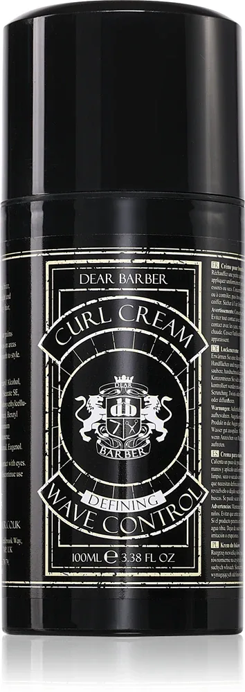 Dear Barber Wave Control - Крем для стайлинга для вьющихся волос, 100 мл