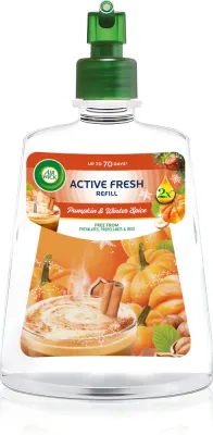 Освежитель воздуха Air Wick Active Fresh Pumpkin Winter Spice, пряный сладкий аромат, 228 мл