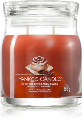 Yankee Candle Pumpkin Cinnamon Swirl - душистая свеча, 368 г
