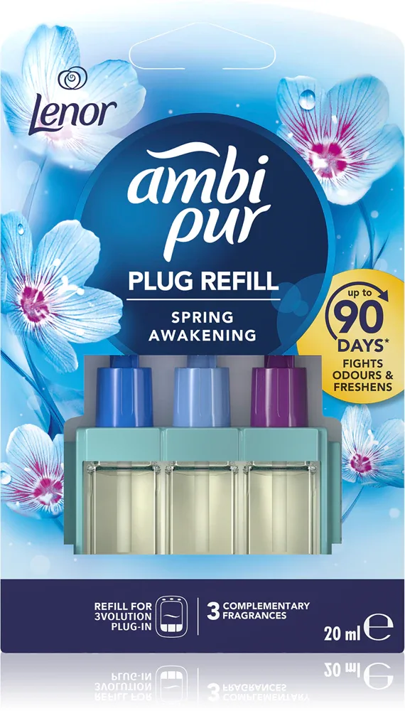Наполнитель для электрического диффузора AmbiPur 3volution Spring Awakening цветочный, свежий, 20 мл