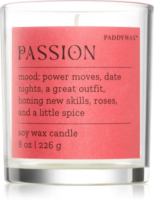 Paddywax Mood Passion Saffron Rose - душистая свеча, 226 г
