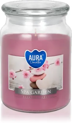 BISPOL Spa Garden - душистая свеча, 500 г