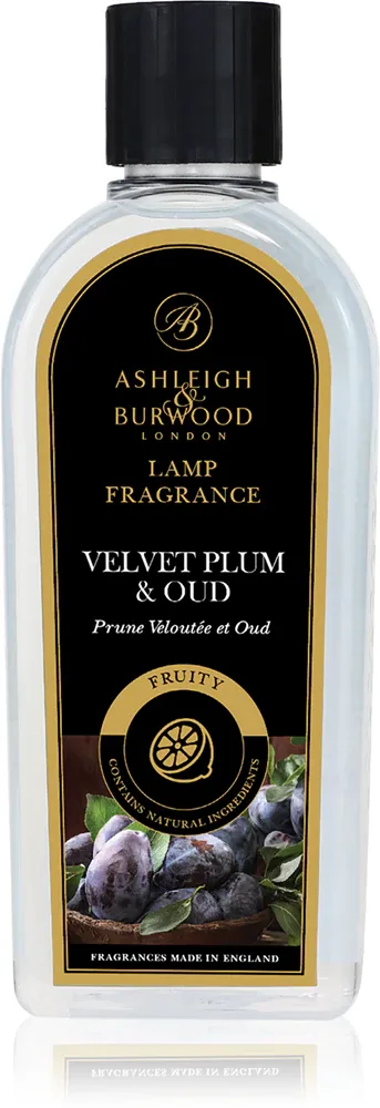 Ashleigh & Burwood London Velvet Plum & Oud - Наполнитель для каталитической лампы Ashleigh Burwood London Velvet Plum Oud восточный аромат, 500 мл