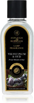 Ashleigh & Burwood London Velvet Plum & Oud - Наполнитель для каталитической лампы Ashleigh Burwood London Velvet Plum Oud восточный аромат, 500 мл, 250 мл