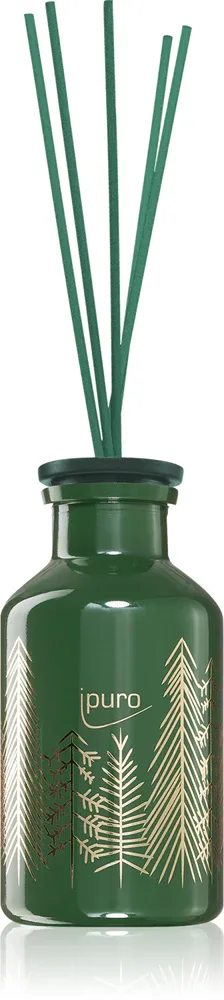 Ароматический диффузор с наполнителем ipuro Festive Evergreen с древесным ароматом, с палочками, 240 мл