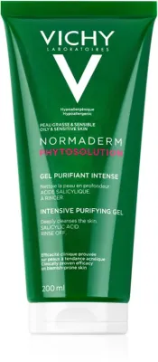 Vichy Normaderm Phytosolution - Гель глубокого очищения против несовершенств кожи с акне, 200 мл