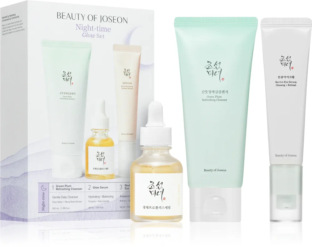 Beauty of Joseon Nightime Glow Set - Подарочный набор для идеальной кожи