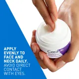 CeraVe Skin Renewing Peptide Night Cream - восстанавливающий ночной крем для лица, восстанавливающий плотность кожи, 48 г — фото 4