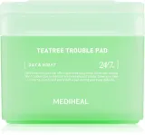 MEDIHEAL Teatree Trouble Pad - Успокаивающие тонизирующие патчи для лица, 100 шт — фото 1