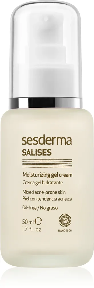Sesderma Salises - Увлажняющий гель-крем для жирной кожи с предрасположенностью к акне, 50 мл