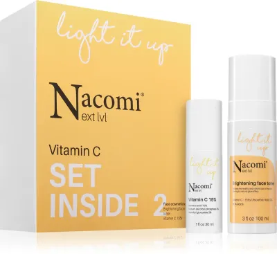 Nacomi Next Level Vitamin C - Подарочный набор с витамином C, 2 шт