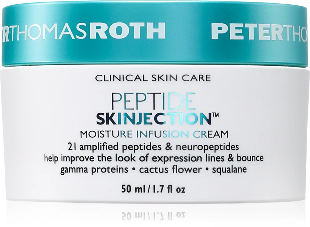 Peter Thomas Roth Peptide Skinjection™ Moisture Infusion Cream Refillable - Смягчающий увлажняющий крем с пептидами do wielokrotnego napełniania, 50 мл