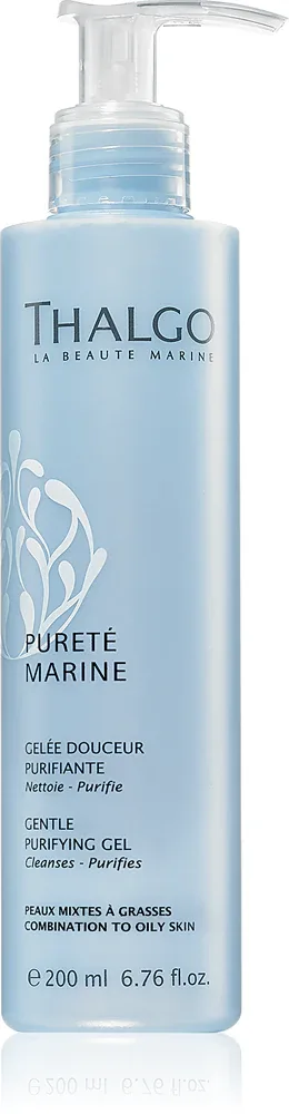 Thalgo Pureté Marine Gentle Purifying Gel - Нежный очищающий гель для жирной и комбинированной кожи, 200 мл