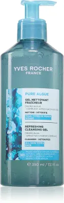Yves Rocher Pure Algue - Очищающий гель с освежающим действием, 390 мл