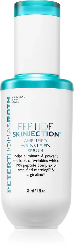 Peter Thomas Roth Peptide Skinjection™ Amplified Wrinkle-Fix Serum Refillable - В контексте того, что это сыворотка для лица: сыворотка интенсивно укрепляющая для мгновенного разглаживания морщин do wielokrotnego napełniania, 30 мл