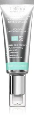 L’biotica Estetic Clinic Acid Treatment - Увлажняющий защитный крем с разглаживающим действием SPF 30, 35 мл