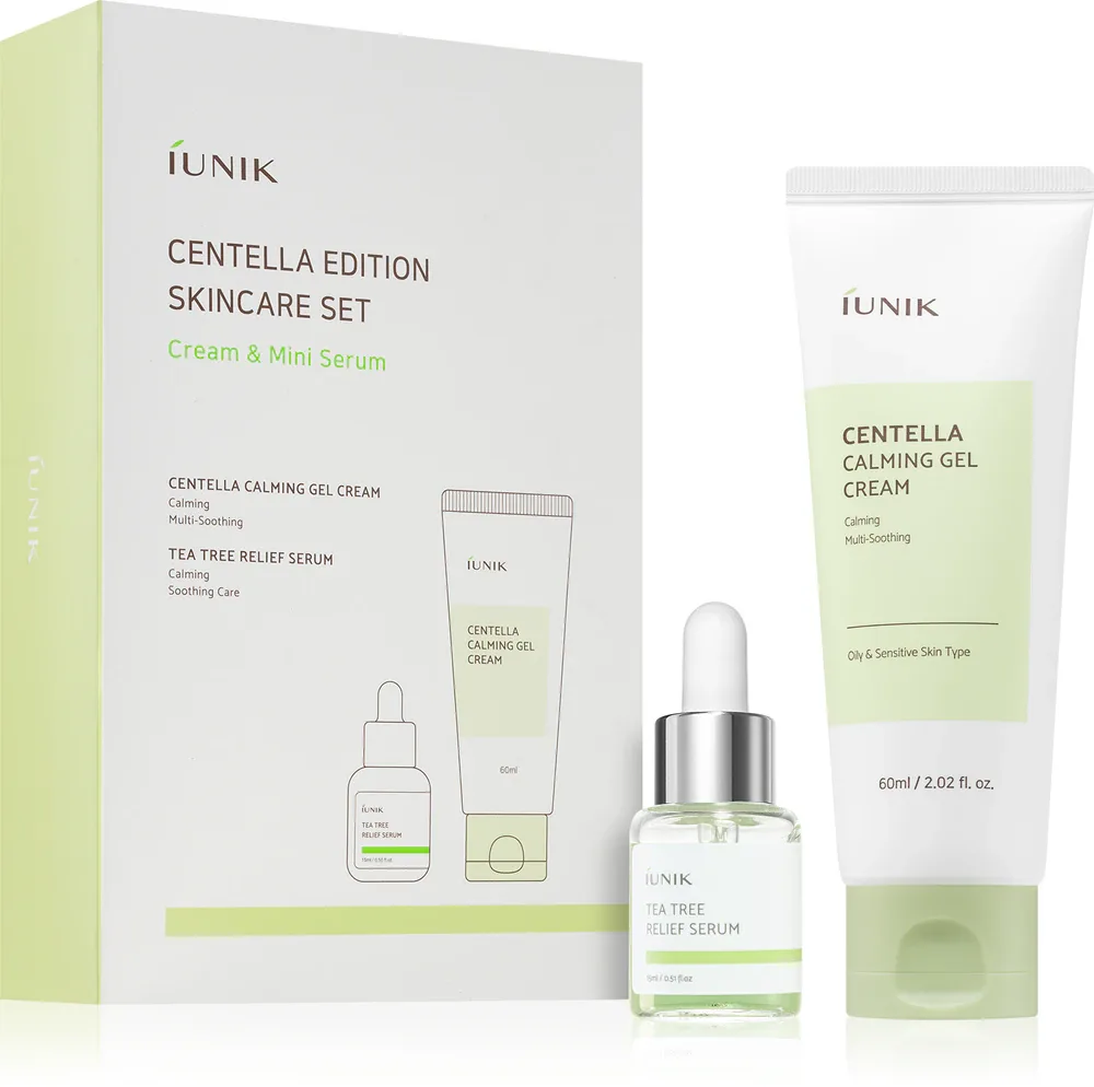 iUnik Centella - Подарочный набор для смягчения и укрепления чувствительной кожи