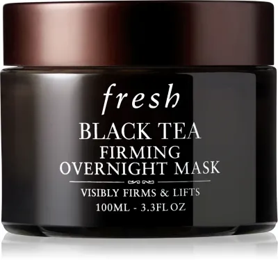 Ночная маска для лица fresh Black Tea Firming Overnight Mask с экстрактом чёрного чая и пептидами, 100 мл