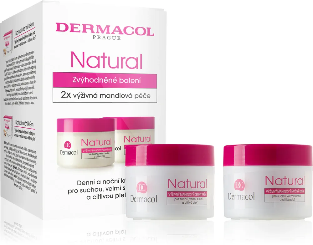 Dermacol Natural - Питательный крем с двойным аминокислотным комплексом из миндаля
