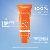 Lancaster Sun Sensitive Oil-Free Milky Fluid - Солнцезащитный флюид для лица SPF 50, 50 мл — фото 4