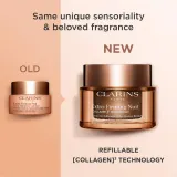 Clarins Extra-Firming Night Cream Refill - Антивозрастной лифтинг-крем для лица на ночь для всех типов кожи refill, 50 мл — фото 3