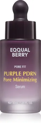 EQQUALBERRY Purple PDRN Pore Minimizing Serum - в контексте того, что это сыворотка для лица: сыворотка, уменьшающая расширенные поры для осветления и увлажнения, 30 мл