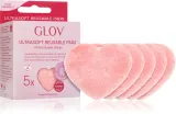 Диски для снятия макияжа GLOV Heart-Shaped Ultrasoft многоразовые, в форме сердца, 5 шт — фото 1