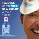 NIVEA Micellar Regenerating - Очищающая мицеллярная вода с регенерирующим действием, 400 мл — фото 3