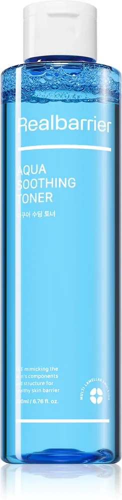 Real Barrier Aqua Soothing Toner - Увлажняющий тоник для смягчения