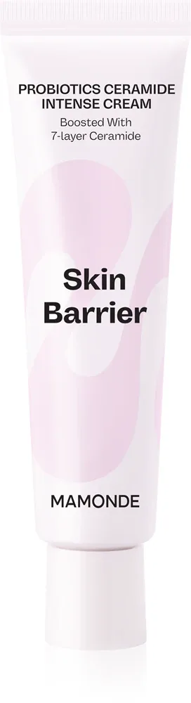 MAMONDE Skin Barrier Probiotics Ceramide Intense Cream - В контексте крема для лица: увлажняющий крем интенсивного действия, укрепляющий защитный барьер кожи с церамидами, 60 мл