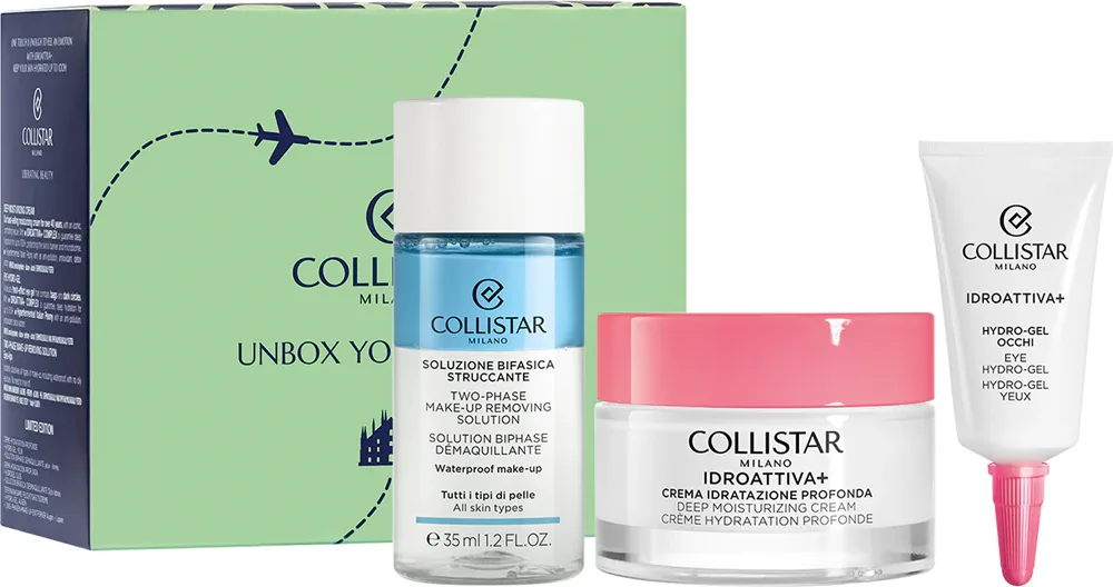 Collistar Deep Moisturizing Cream Travel Kit - Подарочный набор для лица