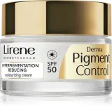 Lirene Derma Pigment Control Cream SPF 50 - Крем для лица, осветляющий и увлажняющий пигментные пятна SPF 50, 50 мл — фото 1