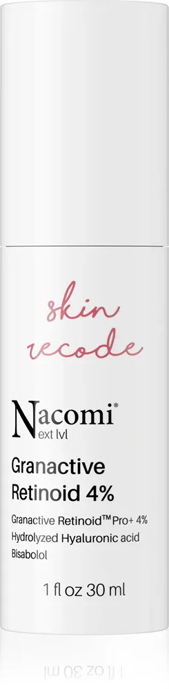 Nacomi Next Level Granactive Retinoid Pro+ 4% - в контексте того, что это сыворотка для лица: сыворотка против пигментации кожи, 30 мл