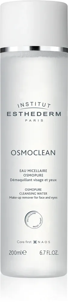 Institut Esthederm Osmoclean Face And Eyes Cleansing Water - Очищающая мицеллярная вода для лица и области вокруг глаз, 200 мл