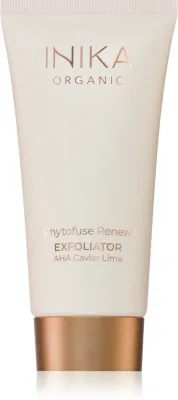 Пилинг для лица INIKA Organic Phytofuse Renew Exfoliator отшелушивающий, очищающий, для всех типов кожи, 75 мл