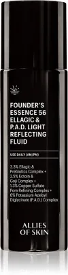 Allies of Skin Founder's Essence 56 Ellagic & P.A.D. Light Reflecting Fluid - Сияющая эссенция, 100 мл
