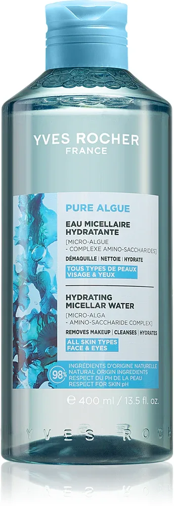 Yves Rocher Pure Algue - Увлажняющая мицеллярная вода, 400 мл