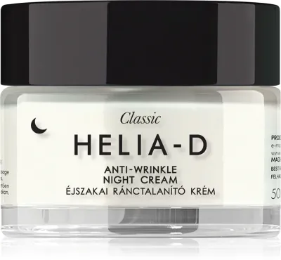 Helia-D Classic - Увлажняющий антивозрастной ночной крем, 50 мл