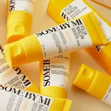 Some By Mi Yuja Niacin Brightening All in One Cleanser - Очищающая пенка для чувствительной кожи, 100 мл — фото 4