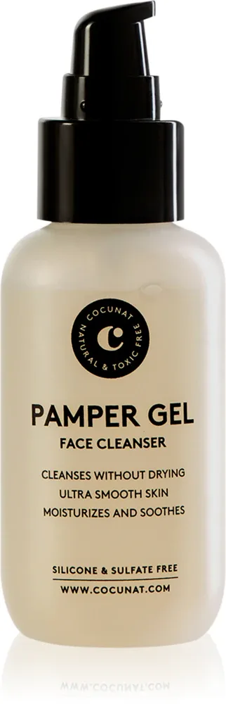 Cocunat Pamper Gel - Очищающий гель для лица, 100 мл