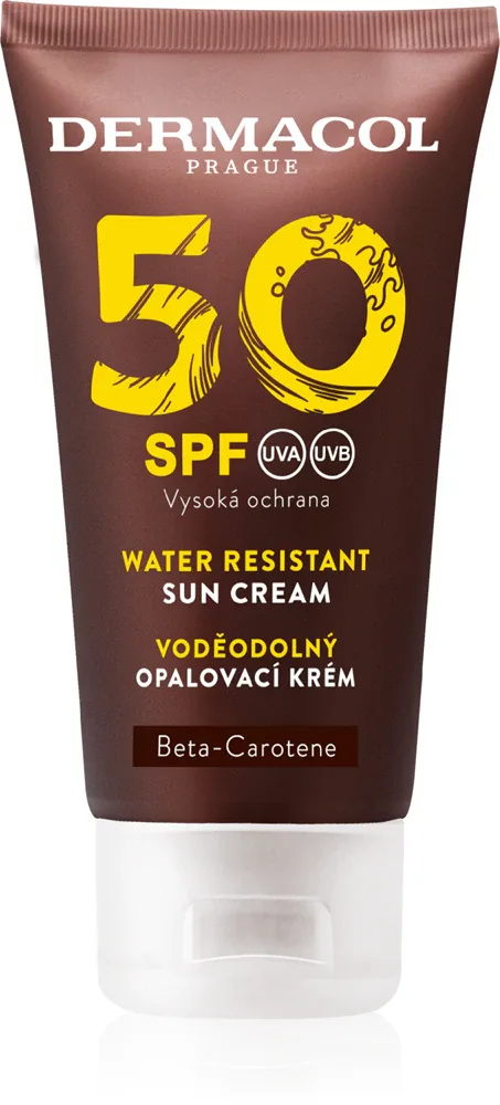 Dermacol Sun Water Resistant - Водостойкий крем для загара лица SPF 50, 50 мл