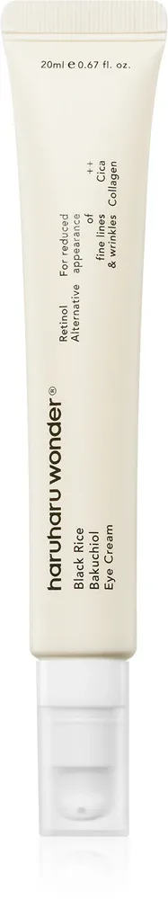 Haruharu Wonder Black Rice Bakuchiol Eye Cream - Антивозрастной крем для глаз питание и увлажнение, 20 мл