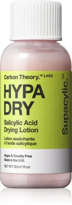 Средство для лица Carbon Theory Salicylic Acid Hypa Dry локальное, с салициловой кислотой, ночное, 30 мл